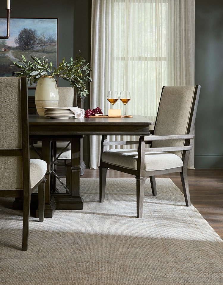 Miller Park dining table and armchair