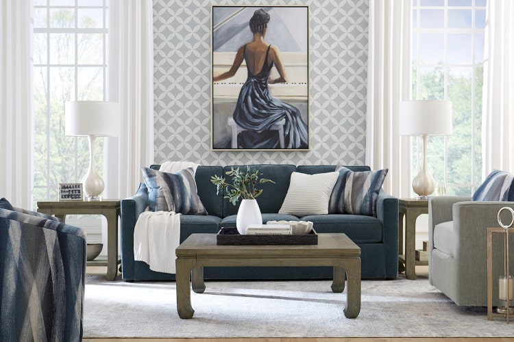 Image of Shiloh sofa in a room scene