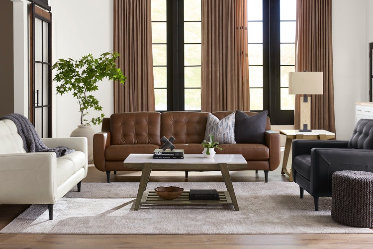 Image of the Centennial sofa in a room scene