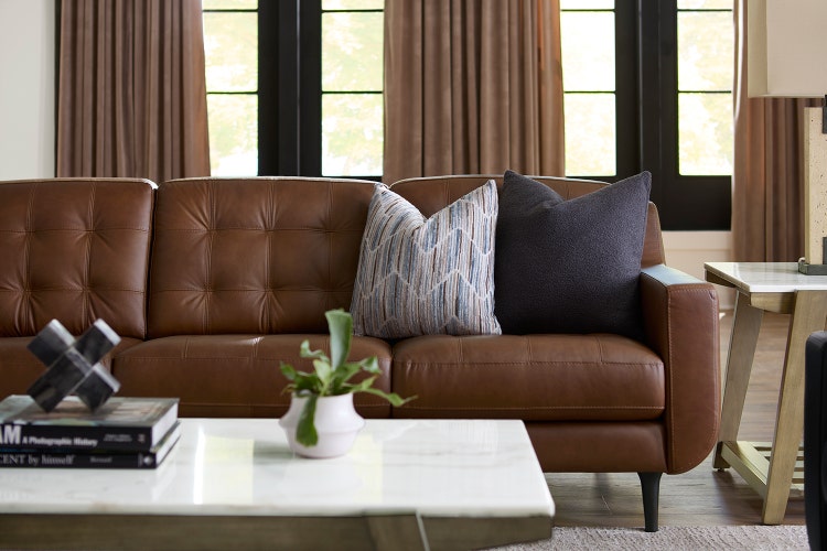 Image of the Centennial sofa in a room scene