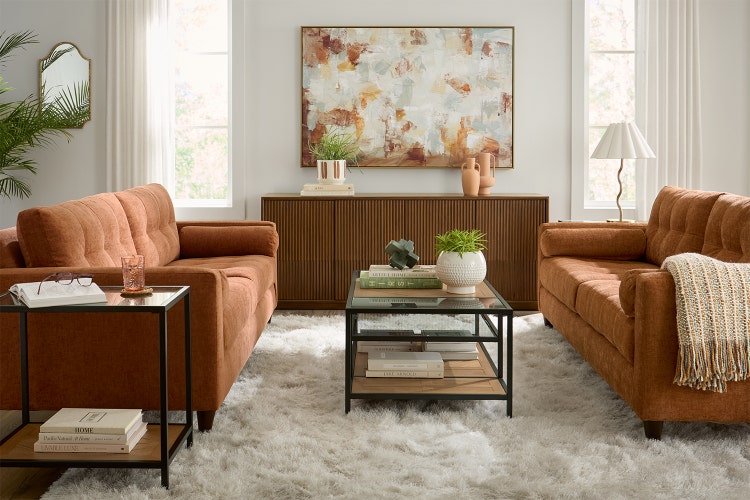 Jubilee collection in a room scene